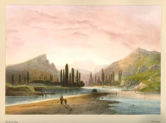 Carlo Bossoli. Río Alma